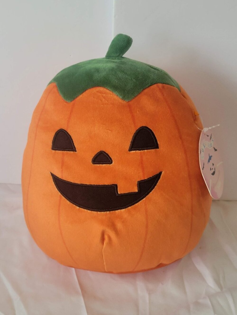Squishmallows Kellytoy Jodie the Pumpkin 12-Inch Plush 12"